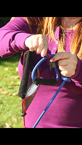 [Australia] - Peek A Poo Handy Mesh Carry all Nylon Mesh Pet Waste Bags for Dog walkers Small Black 