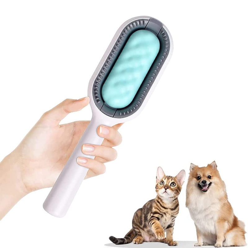 Cat brush, universal knot remover for pets, pet cleaning hair removal comb, pet hair remover pet brush, for grooming, massaging and removing loose undercoat - PawsPlanet Australia