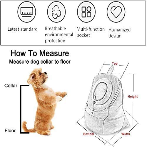 [Australia] - GZDDG Pet Carrier Backpack, Foldable Pet Carrier Breathable Cat Backpack Carrier Travel Bag with Mesh Window for Cat Puppy Dogs Travel Camping Hiking S:13X11.8X9.5inch 