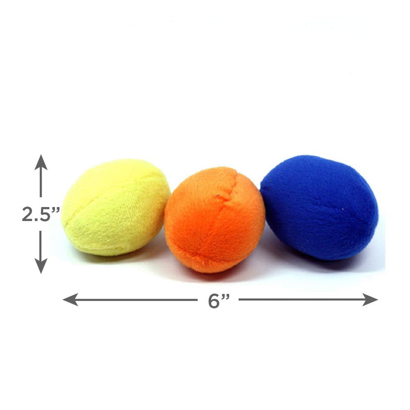 [Australia] - Outward Hound Hide-A Squeaky Puzzle Plush Dog Toy - Hide and Seek Activity for Dogs REPLACEMENT ANIMALS Squeaky Egg 