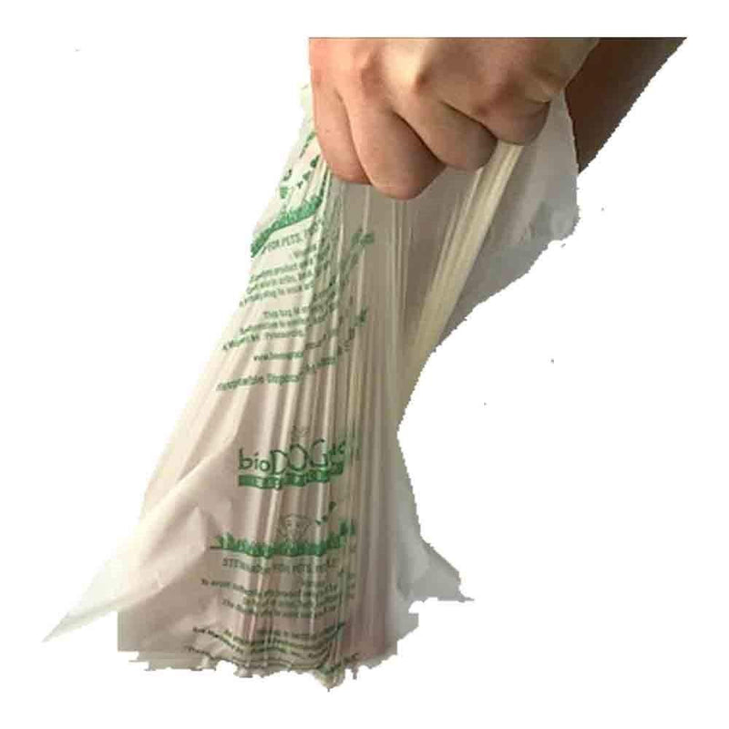 [Australia] - 240 Dog Waste Bags - 9 Inch x 12 Inch Biodegradable Compostable Leak and Tear Resistant Bag - Holds up to 4 Pounds - Vegetable Based Environmentally Friendly Pet Waste Bag by Grow Bags 