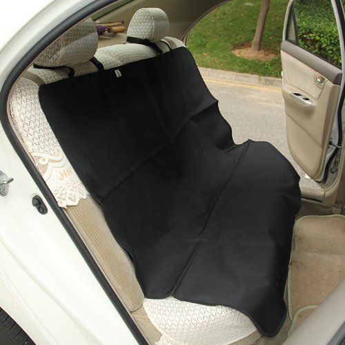 [Australia] - Winipet Pet Mat Seat Cover for Car, Easy to Install and Remove (Black, With Side Protection) 