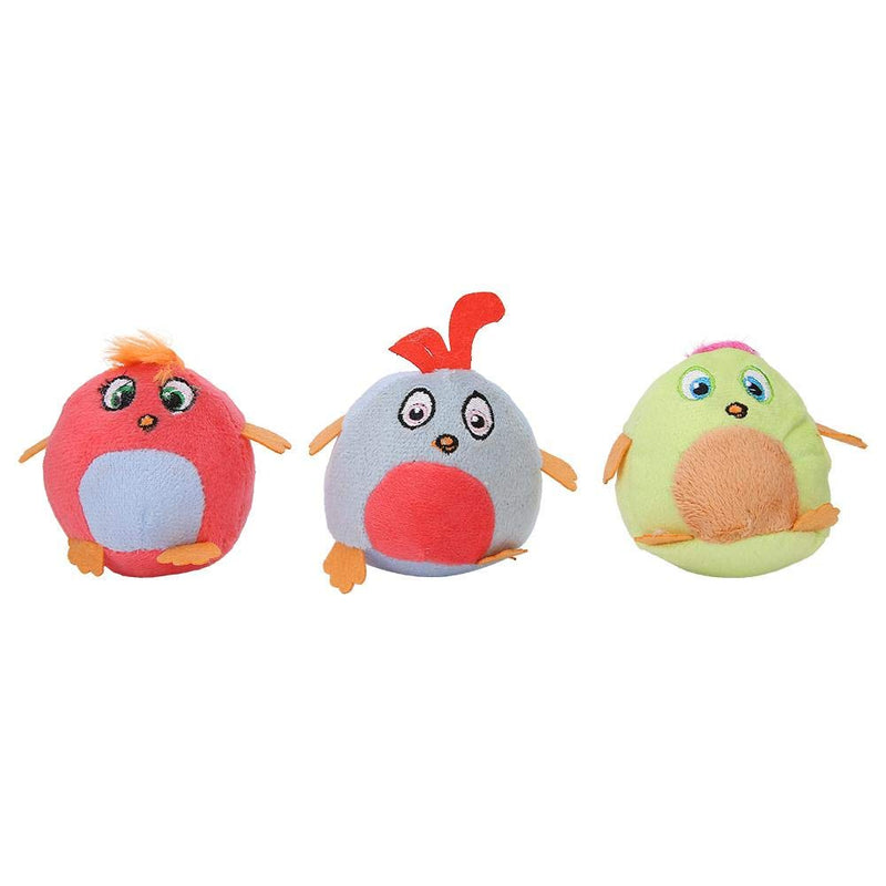 Pssopp 3PCS Cat Plush Pull String Toy Chicken Shape Shaking Cat Toy Cat Chew Toys Pet Teeth Cleaning Toys Interactive Toys for Indoor Cats Kitten - PawsPlanet Australia