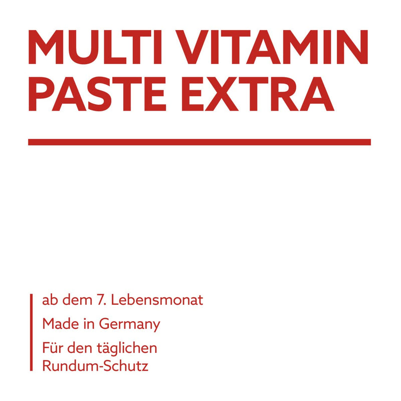 GimCat Multi-Vitamin Paste Extra - cat snack with fish oil for a strong immune system and cell metabolism - 1 tube (1 x 200 g) 200 g (pack of 1) single - PawsPlanet Australia