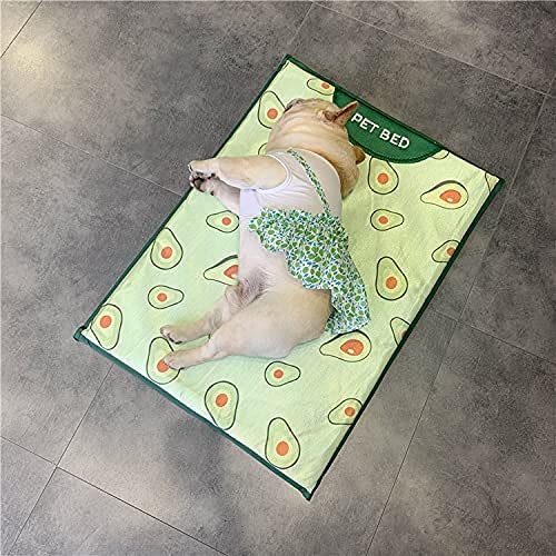 WeePaww Pet Cooling Mat Cat Dog Cushion Pad Summer Cool Down Comfortable Soft for Pets Avocado Series 32X23 - PawsPlanet Australia