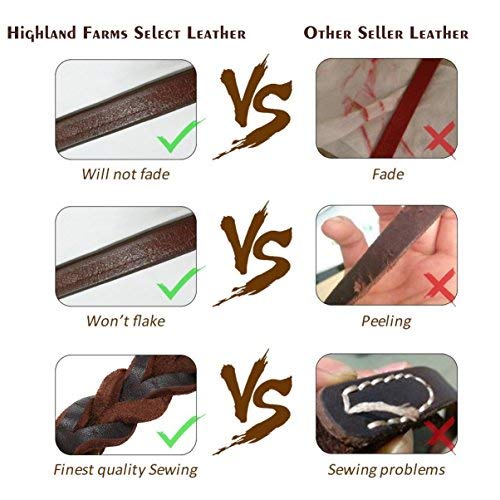 Premier 6ft Leather Dog Training Leash. Made from High Quality Leather and is a Great Option for Hunting Dogs or General Obedience in the Backyard. - PawsPlanet Australia