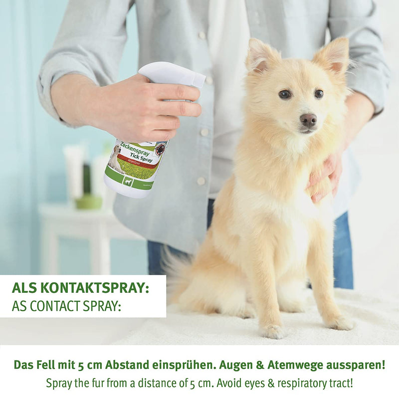 AniForte Tick Spray Dog (100ml)-Pure & Natural Tick, Lice & Parasite Protection-Easy to Use & Long Term Protection-Air and Contact Spray, Natural Solution for Dogs - PawsPlanet Australia