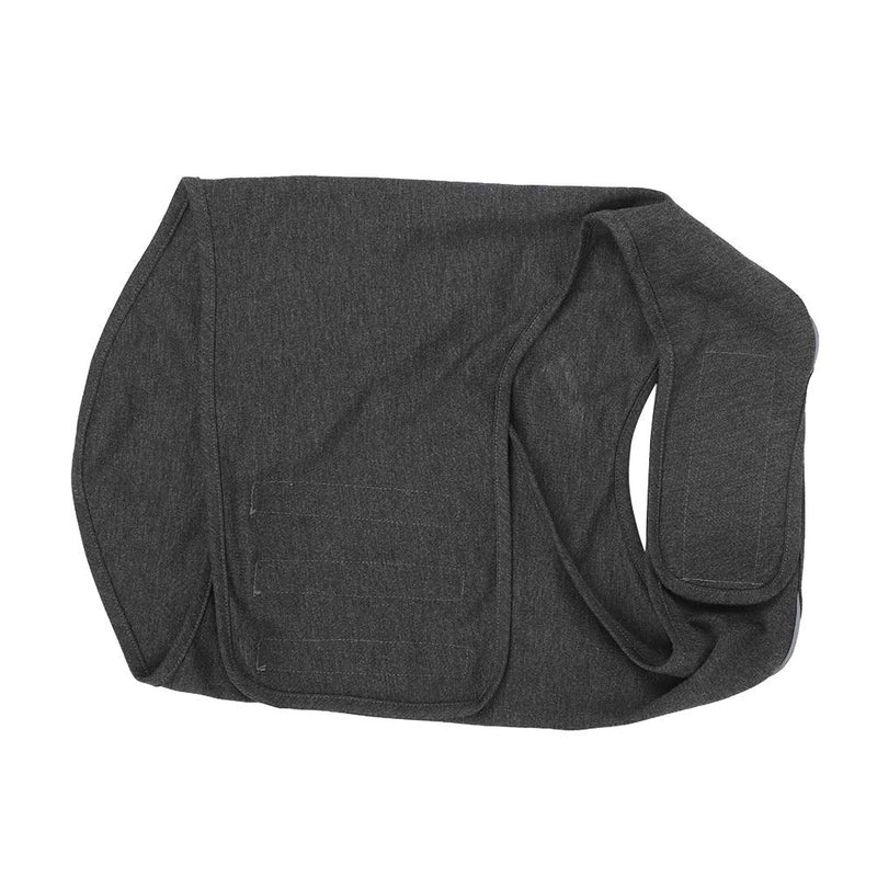 Summer Gift Semiter Stress Gray Keep Calm Jacket Dog Anti Anxiety Jacket, Pet ThunderShirt, Anti Anxiety for Pet Cats (S) - PawsPlanet Australia