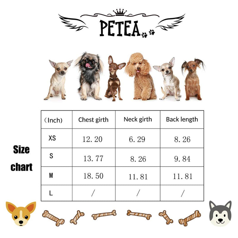 Petea Pet Dog Clothes Punk Style Villi Dog Sweater Soft Thickening Warm Cute Pup Dogs Shirt Winter Puppy Sweater for Dogs and Cats S - PawsPlanet Australia