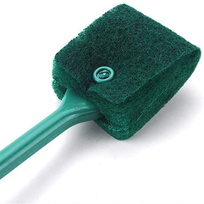 [Australia] - Ailinda Double-Sided Fish Tank Aquarium Cleaning Sponge Brush Green 