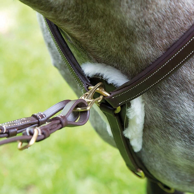 Shires Replacement Sheepskin Pads for the 5 Point Breastplate - PawsPlanet Australia