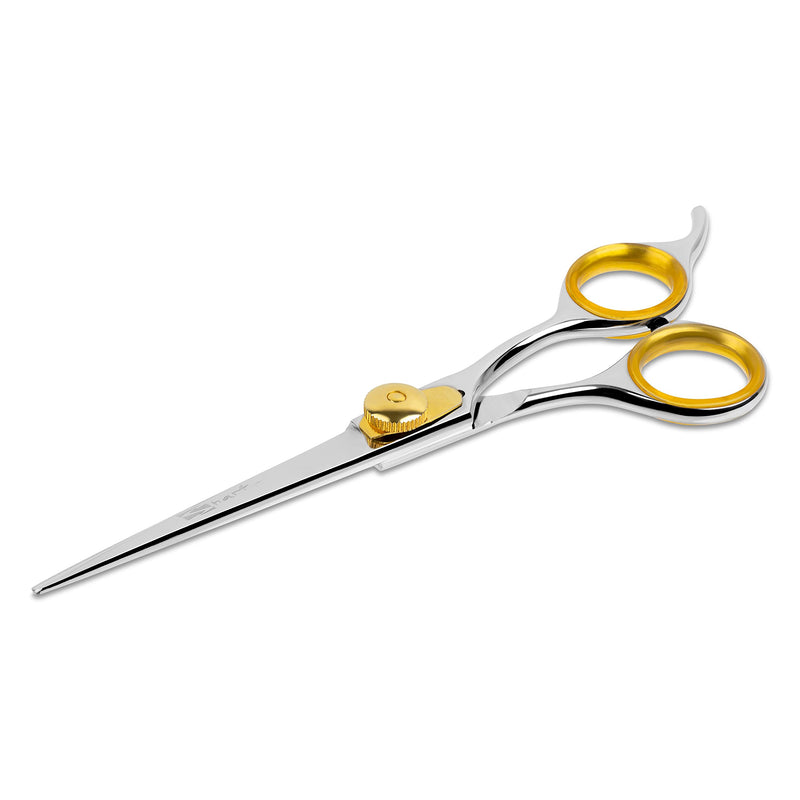 Sharf Gold Touch Pet Scissors, Straight Shears, Dog Grooming Scissors, Pet Grooming Shears Made of 440c Japanese Stainless Steel 6.5 Inches - PawsPlanet Australia