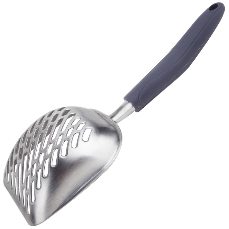 [Australia] - Mew Jumbo Cat Litter Scoop, All Metal End-to-End with Solid Core, Sifter with Deep Shovel, Multi-Cat Tested Accept No Substitute for The Original Blue 