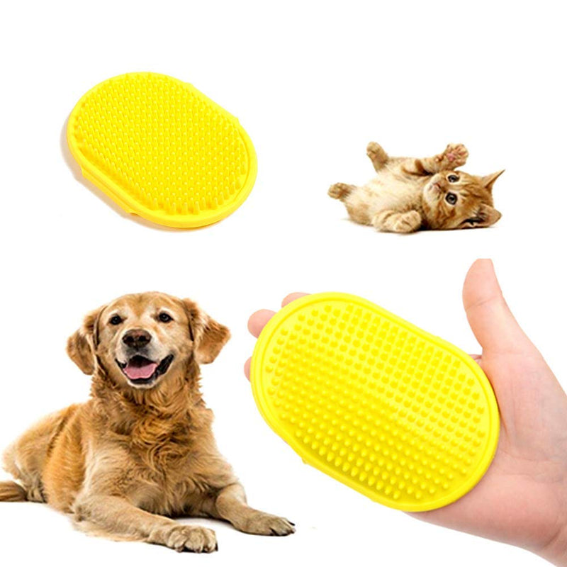 4 Pack Cat and Dog Grooming Brush Adjustable Strap Cleaning Loose Fur Supplies for Dogs and Cats with Short or Long Hair - PawsPlanet Australia