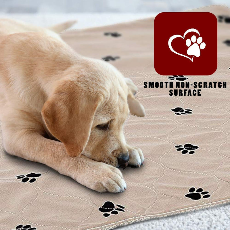 [Australia] - REMEDIES Washable Pet Pee Pads 34x36 - Quilted Absorption Waterproof Dog Whelping Mats - Reusable Pack of 2- Size Large 