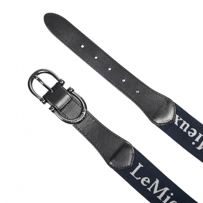 LeMieux Elasticated Belt - Navy Blue XS - PawsPlanet Australia