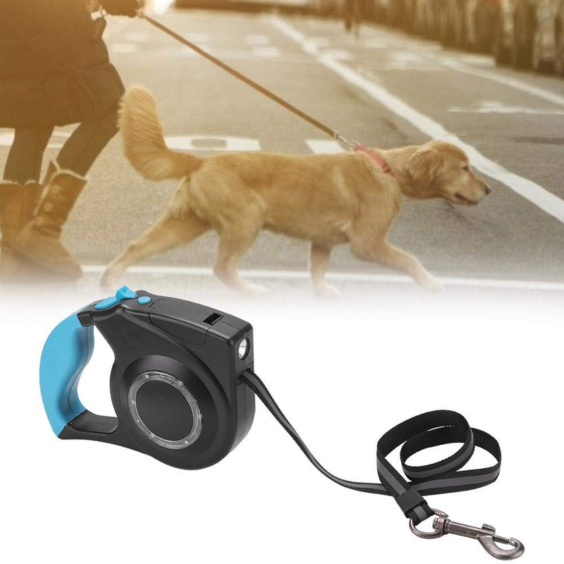 Pssopp Retractable Dog Leash Adjustable Heavy Duty LED Dog Walking Leash Dogs Lead Rope with Anti-Slip Handle for Small Medium Large Dogs up to 70KG - PawsPlanet Australia