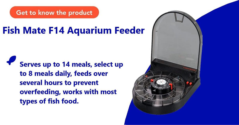 Fish Mate F14 Aquarium Fish Feeder Multi - PawsPlanet Australia