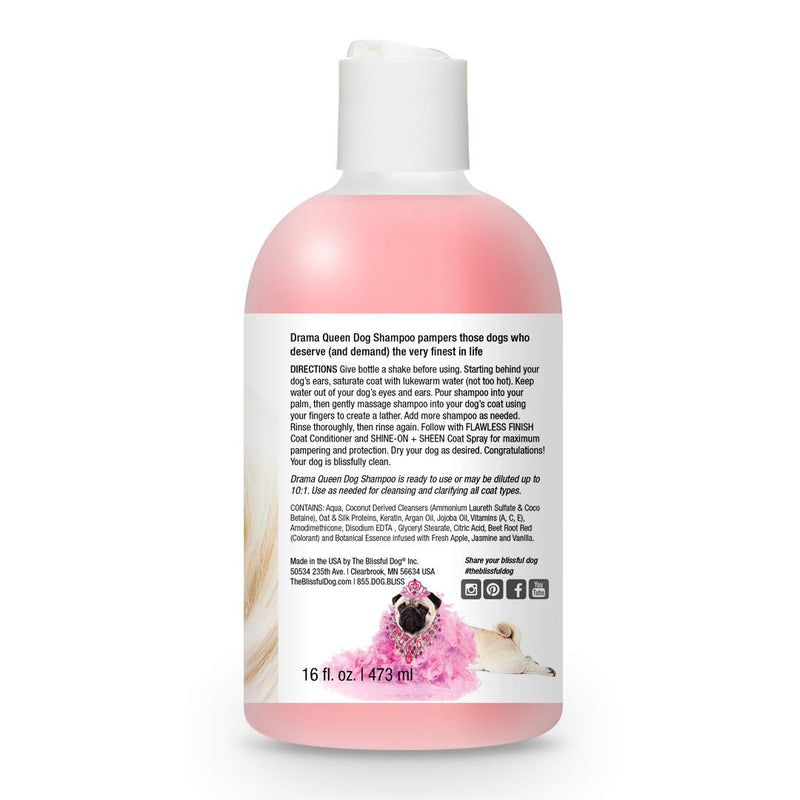 [Australia] - The Blissful Dog Drama Queen Dog Shampoo 8-Ounce Yorkshire Terrier 