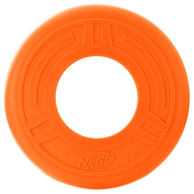 Nerf Dog 10in Atomic Flyer - Orange - PawsPlanet Australia