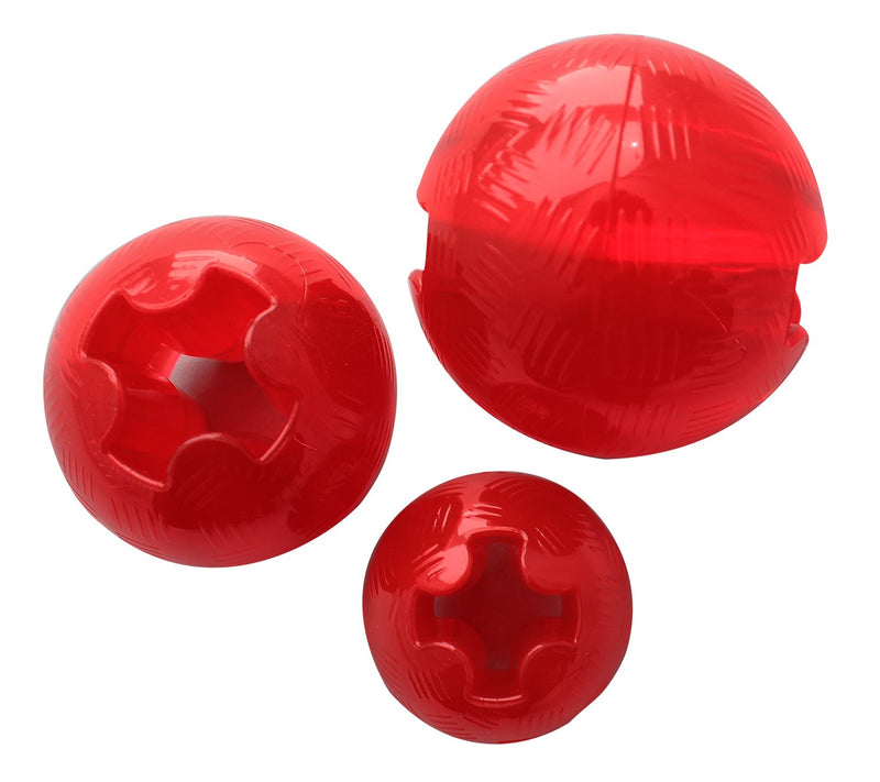 PetLove Mighty Mutts Tough Dog Toys Rubber Ball, Small - PawsPlanet Australia