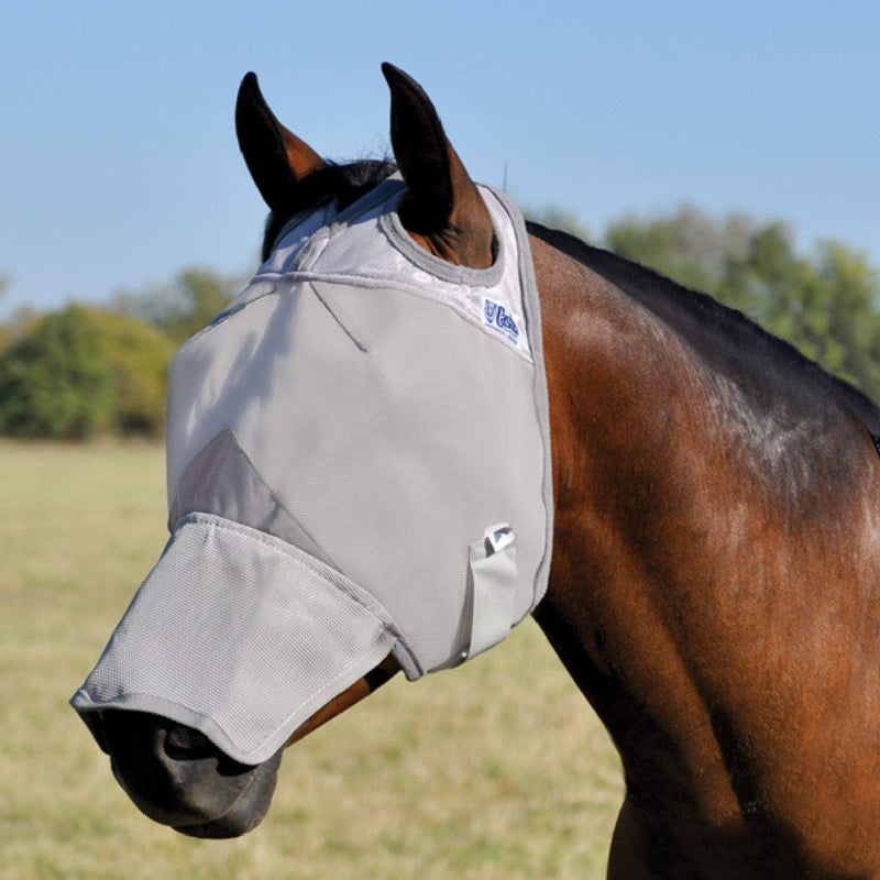 Cashel Crusader Fly Mask with Long Nose - Size: Mini, Foal - PawsPlanet Australia
