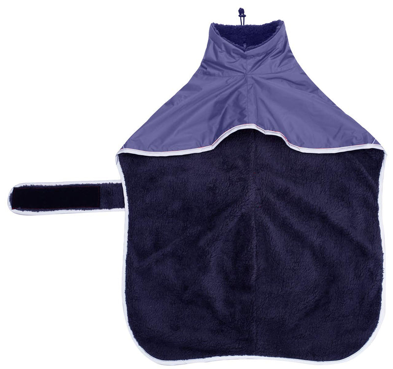 Morezi Greyhound Winter Coat, Whippet Coat with Padded Fleece Lining, Water Resistant Dog Jacket with Adjustable Bands and Reflective - Navy - Xsmall XS - PawsPlanet Australia