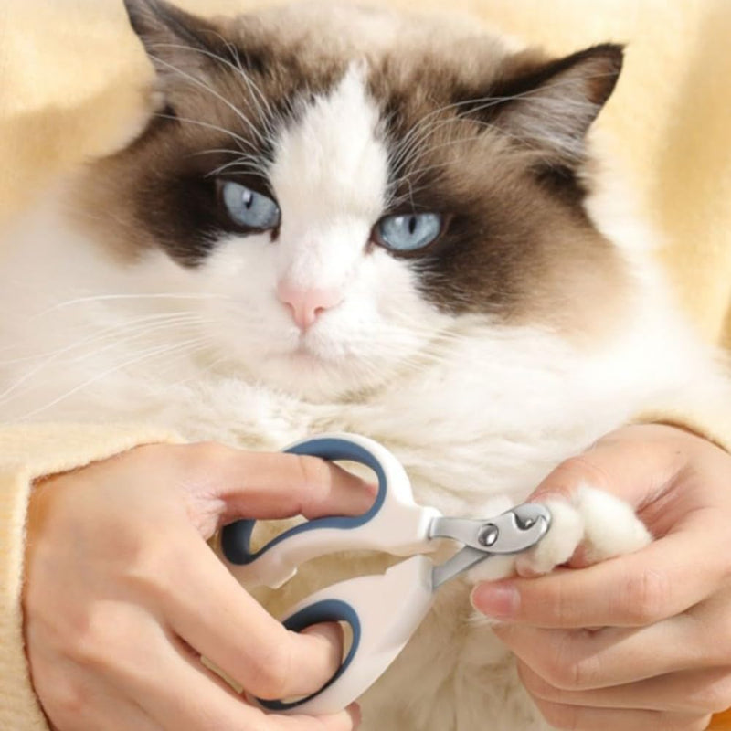 Norhogo Professional Cat Claw Trimmer Easy to Use Super Simple Cat Claw Trimmer Nail Clippers for Puppies and Small Pets Cat Accessories - PawsPlanet Australia