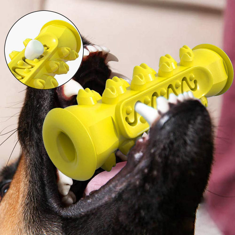 Dog Toothbrush Toy Rubber Oral Care Dog Chew Puppy Dental Care Toys Stick for Medium Large Dogs Puppy Cats Dental Brushing - PawsPlanet Australia