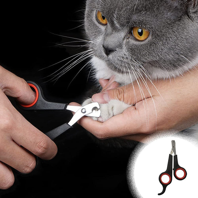 NA Pet Nail Clipper,Professional Claw Trimmer,Kitten Nail Clipper for Cat, Small Breed Dog, Rabbit and Small Animal(Stainless Steel) - PawsPlanet Australia