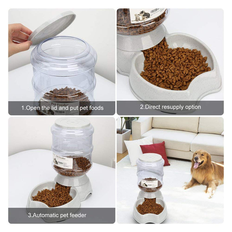 Cat Water Fountain,Automatic Cat Feeder,Dog Water Dispenser,1 Gal Pet Automatic Feeder Waterer by Blessed family (Pet Feeder) Pet feeder - PawsPlanet Australia