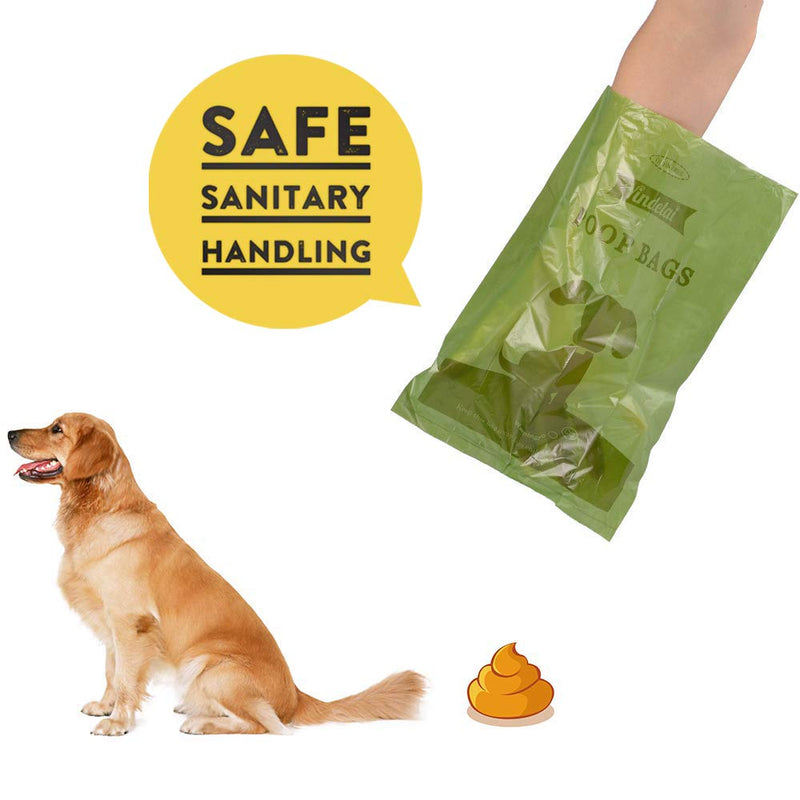 [Australia] - BOTEWO Dog Poop Bag 26 Rolls (390 Counts), Biodegradable Dog Waste Bags With 1 Free Dispenser, Eco-Friendly Leak Proof Pet Waste Disposal Refill Bags (Scented) 