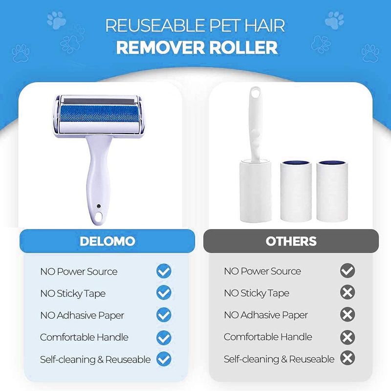 CYYSHR pet hair remover lint roller for pet hair, cat hair remover, lint roller animal hair, removal of dog hair and cat hair - PawsPlanet Australia