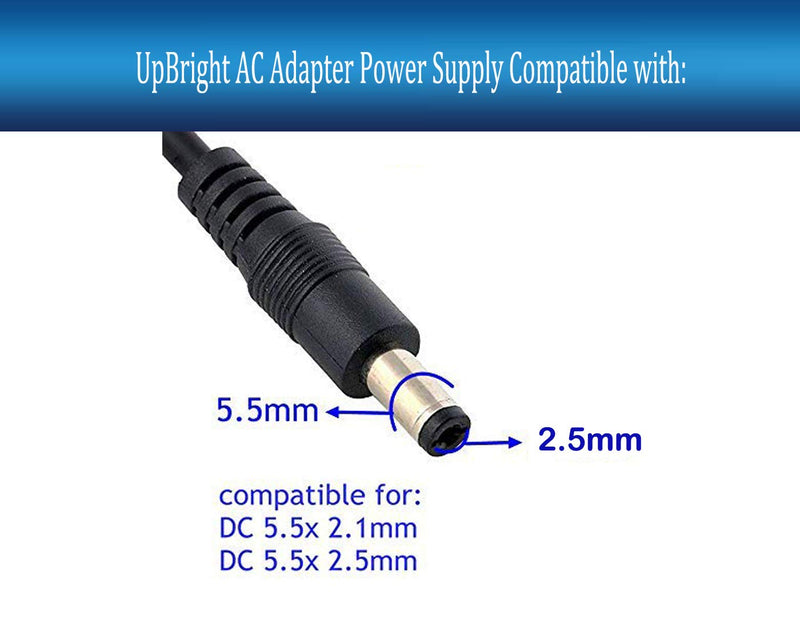 [Australia] - UpBright 10V AC/DC Adapter Compatible with Dogtra HK-AJ-100A150-US BC10V1500/5.5 SBC10V1500 5.5 SBC10V2000 5.5 BC10V2000/5.5 ARC 1900S 1902S Edge 2300NCP 2500T&B 3500NCP Training Collar 10VDC 1.5A-2A 