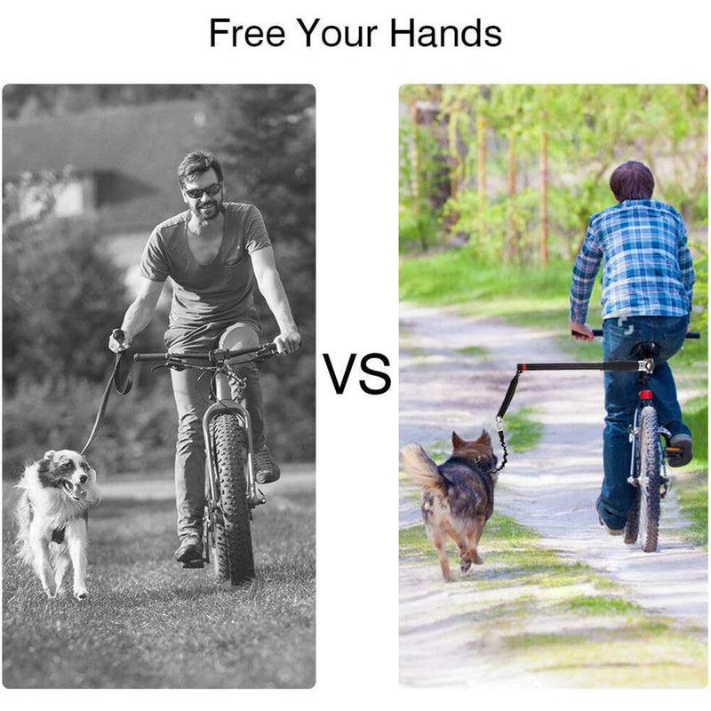 wefaner Dog Bicycle Exerciser Leash Hands Free Bicycle Dog Leash - PawsPlanet Australia