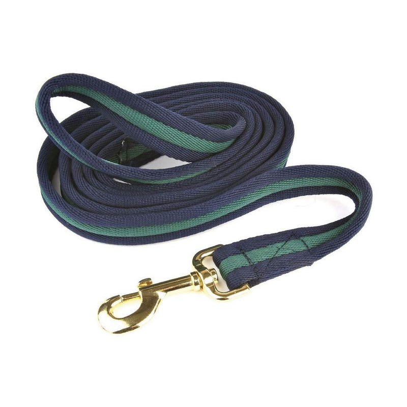 Y-H Hy Soft Webbing Lead Rein Without Chain Black/Grey - PawsPlanet Australia