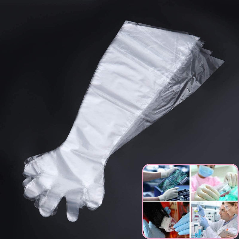 [Australia] - Disposable Long Arm Glove 35 inch Length, Artificial Insemination Gloves for Cattle Gloves Disposable,Artificial Insemination Long Term Veterinary Insemination Kit for Dogs Cattle Horse (50Pcs) 