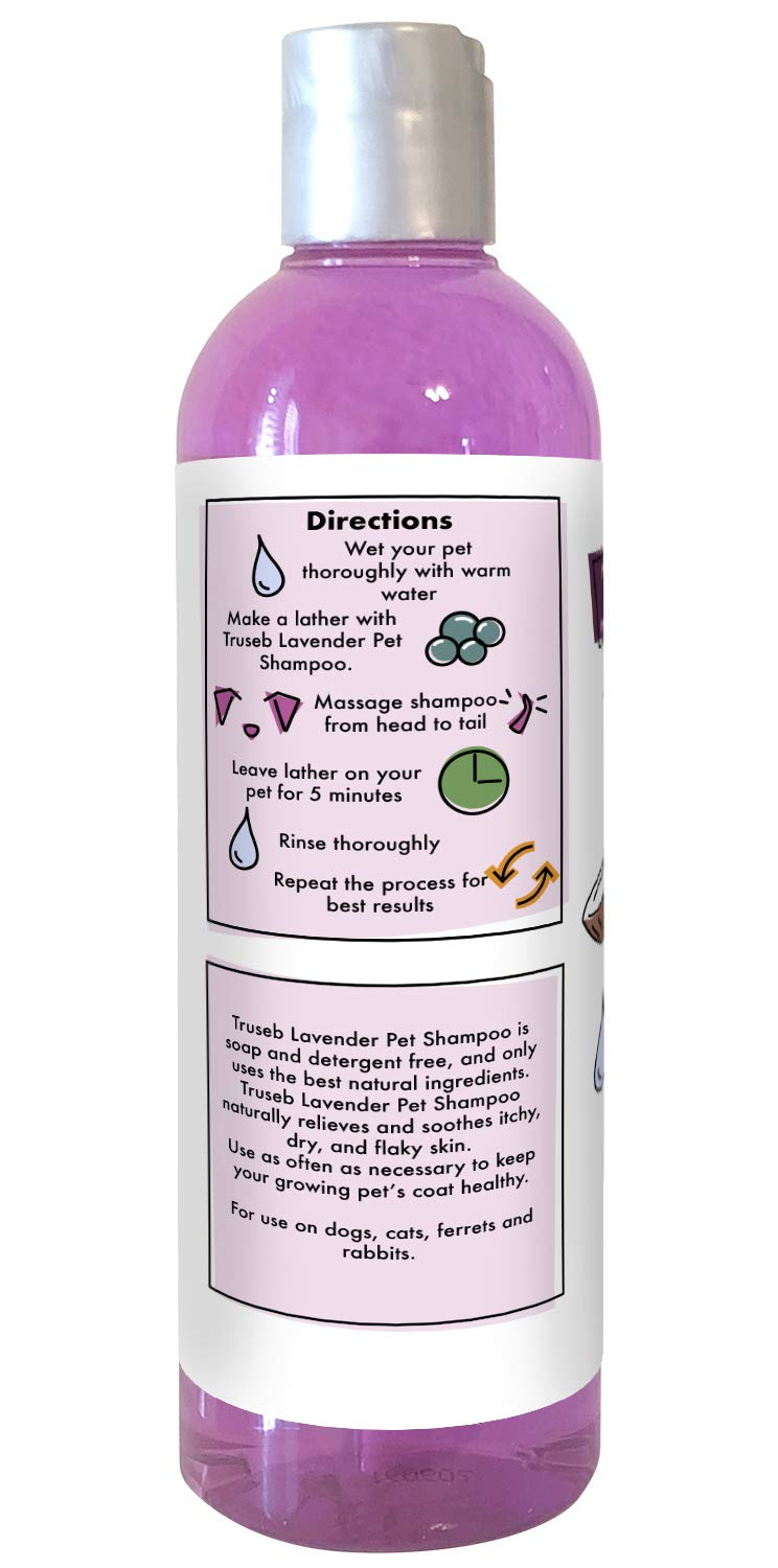 [Australia] - All Natural Pet Shea Butter Oatmeal Lavender Shampoo +Conditioner for Dogs, Cats & Small Animals -Hypoallergenic and Soap Free Blend with Aloe & Vitamins for itchy, dry, flaky and Sensitive Skin- 17oz 