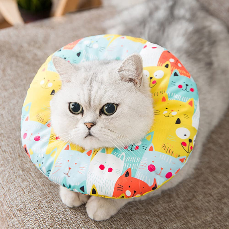Bhina soft cat collar, cat collar soft, cat soft collar, anti-bite adjustable collar, pet protective collar, adjustable size, suitable for the postoperative recovery of cats and dogs - PawsPlanet Australia