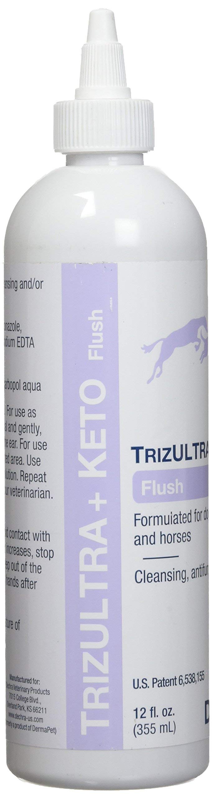 DechraTopical TrizULTRA + Keto Flush for Dogs, Cats & Horses (12oz), Basic pack - PawsPlanet Australia