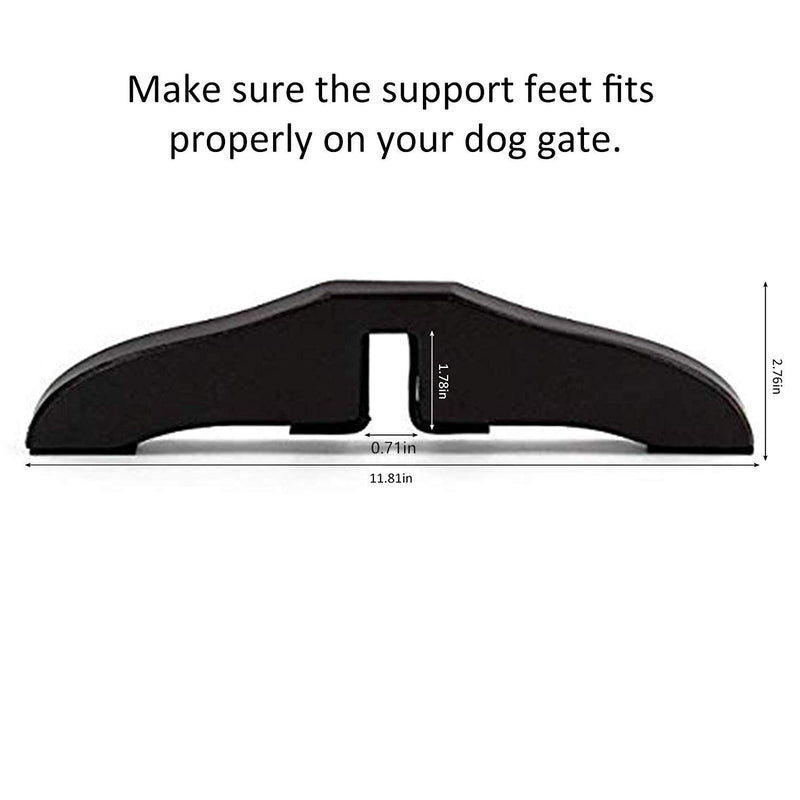 [Australia] - NXN-HOME Support Feet for 360 Degree Configurable Pet Gate Collection Espresso 