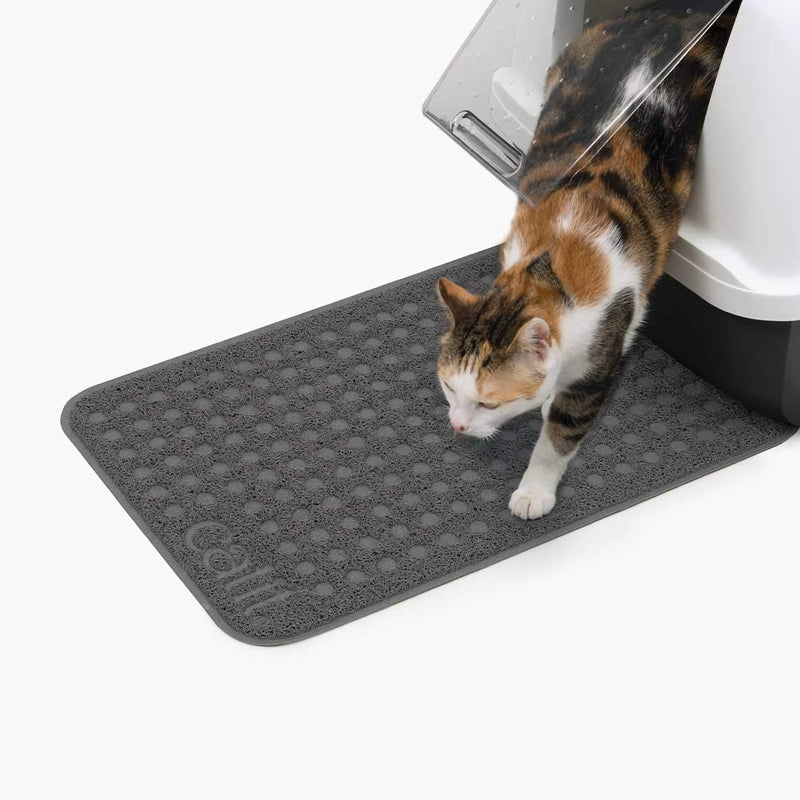 Catit Cat Litter Mat, Rectangle, Small, Grey, 44365 - PawsPlanet Australia