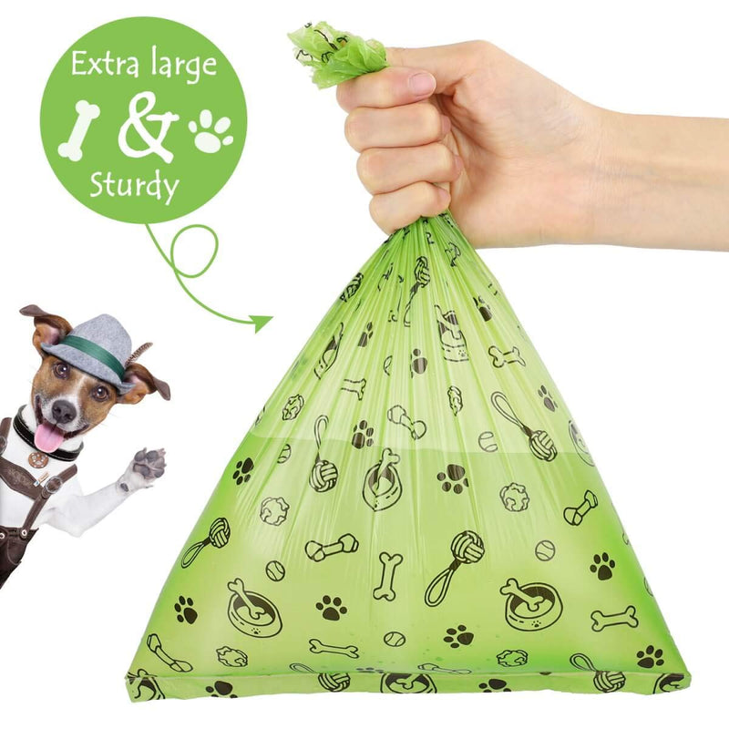 TVOOD Dog Poop Bags(420 Count), Biodegradable Poop Bags for Dogs, Leak Proof, Eco-Friendly Dog Waste Disposal Bags Refill Rolls with 2 Free Dispenser (Scented) - PawsPlanet Australia