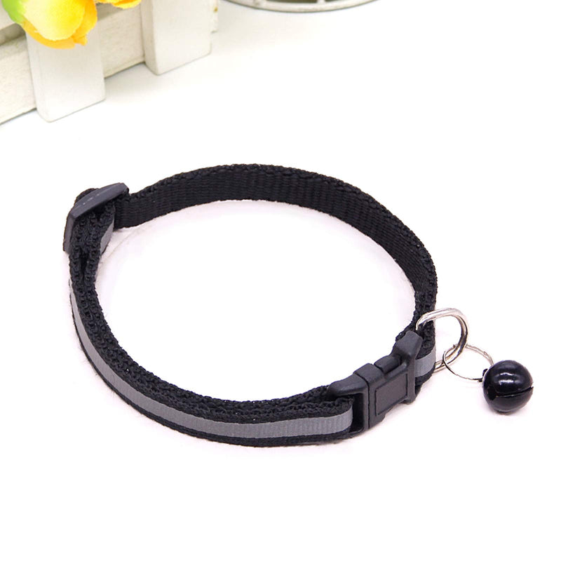 2Pcs Cat Collar with Bell，Adjustable 19-32 cm Reflective Dog Coollars，Use for Cats,Dog or Other Small Pets - PawsPlanet Australia