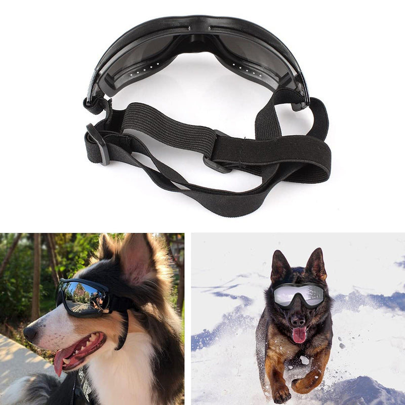 UNITRIP Pet Dog UV Sunglasses Goggles Waterproof Windproof Dog Glasses Dog Eye Protection for Medium Large Dogs - PawsPlanet Australia