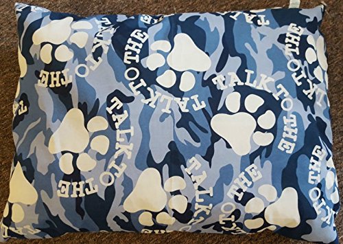 LARGE 37" x 27" Dog Bed Pillow Cover - Washable Cover/Removable ZIP - Random Colors- PET CUSHION COVERS only - PawsPlanet Australia