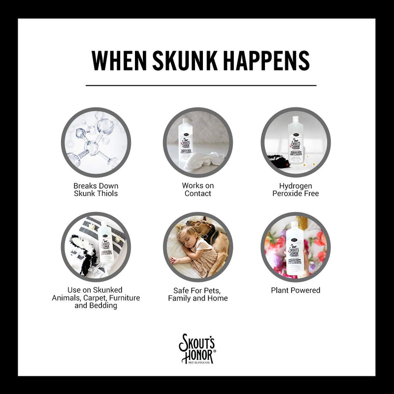 [Australia] - SKOUT'S HONOR: Skunk Odor Eliminator - Odor Eliminating Technology Destroys Odor Molecules On Contact 