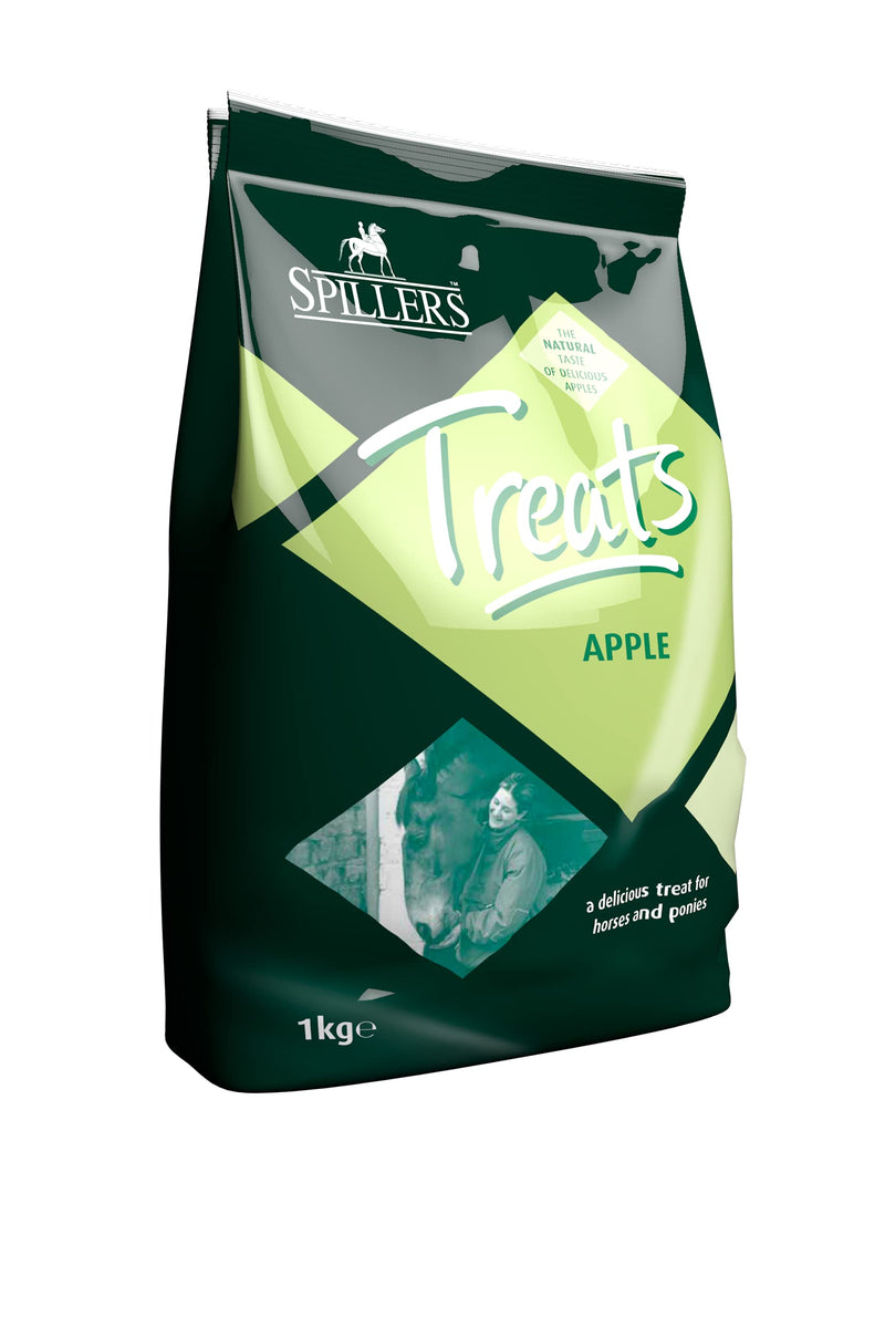 SPILLERS Apple Treats 1kg - Horse Feed - PawsPlanet Australia