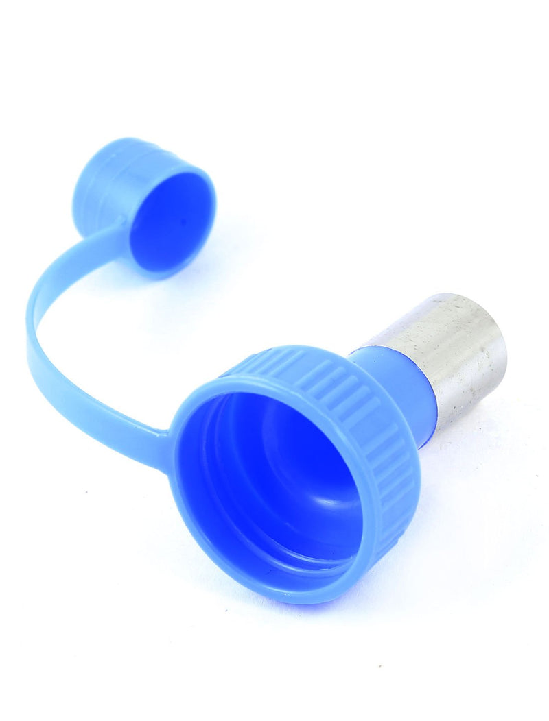 Sourcingmap Plastic Pet Drinking Fountain Feeder Head, 28 mm Thread Diameter, Blue - PawsPlanet Australia