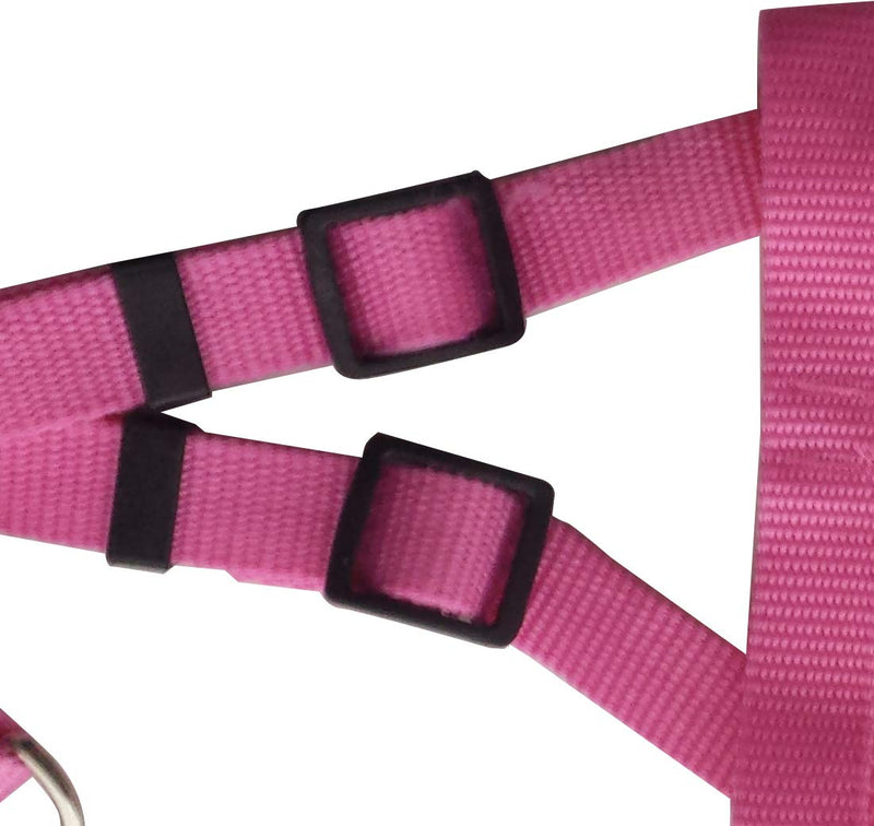 Schone Products (UK) Night Safe Fuscia Pink Dog Harness- Comfort & Control - IDEAL FOR DOGS WHO TEND TO PULL - PawsPlanet Australia